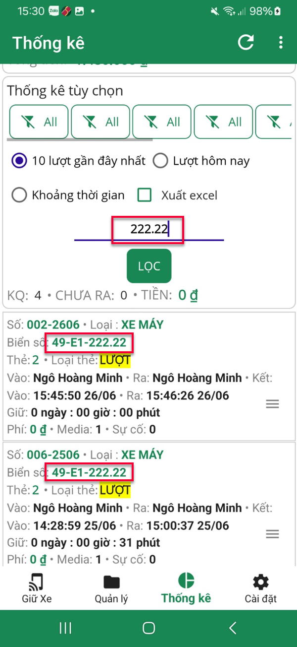 Nhận diện biển số trong phần mềm giữ xe IO