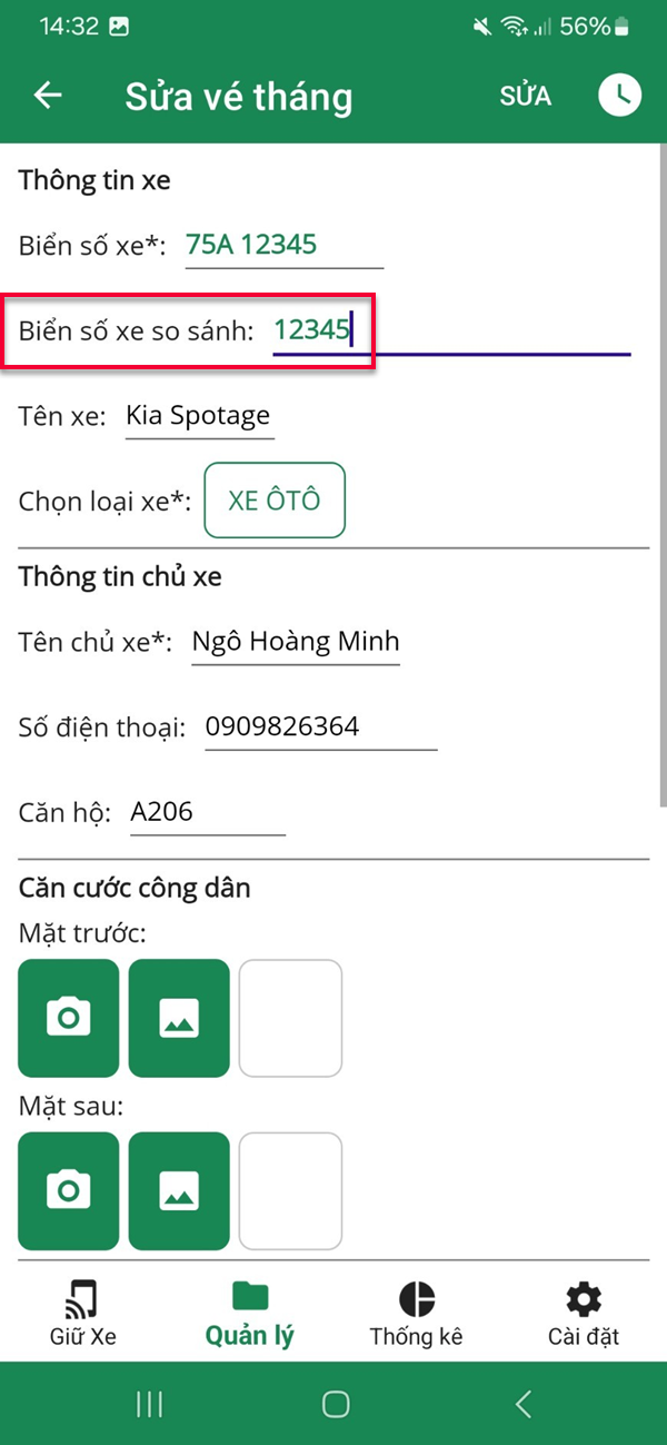 Nhận diện biển số trong phần mềm giữ xe IO