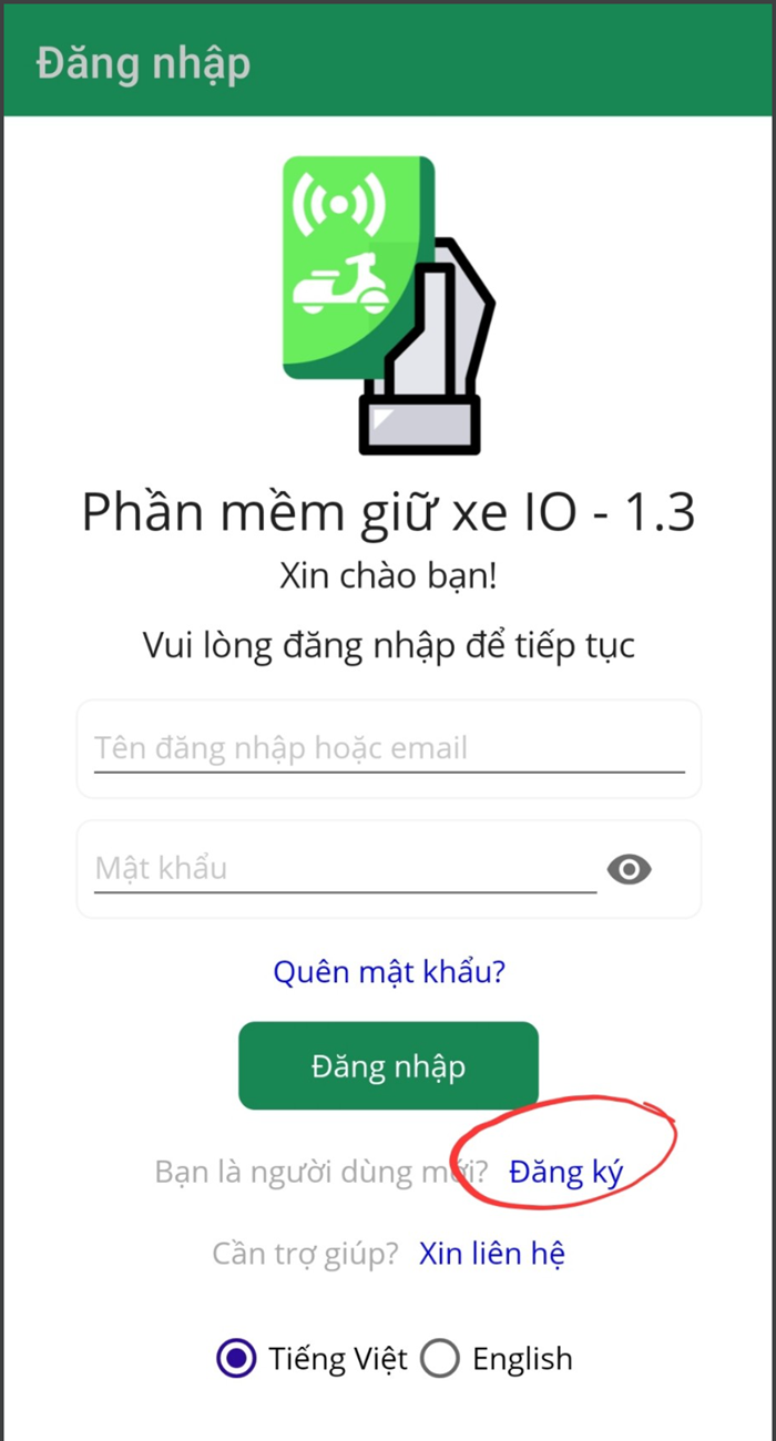 Hướng dẫn sử dụng ứng dụng IO