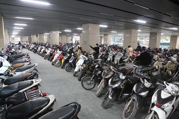 Quản lý bãi giữ xe thông minh